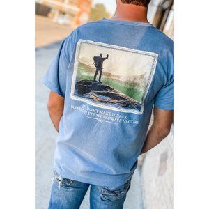 NWT Live Oak Brand Off The Map Delete My Browser History Funny Graphic Tee